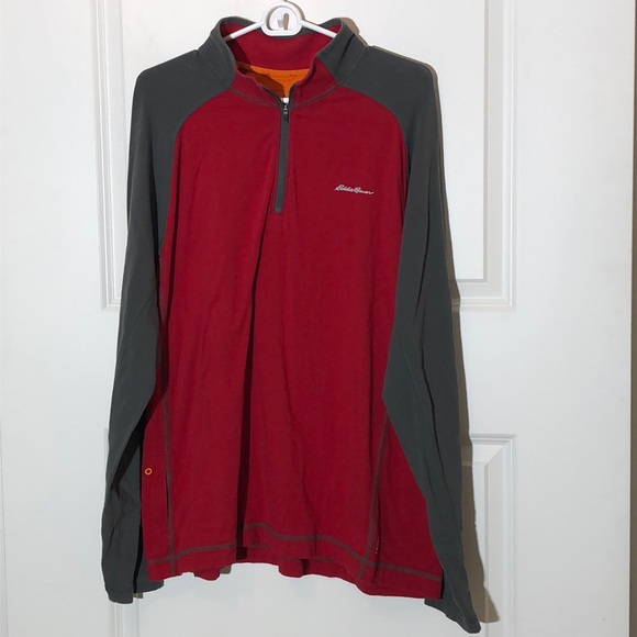 Eddie Bauer FreeDry Quarter Zip Pullover XL - Picture 1 of 6